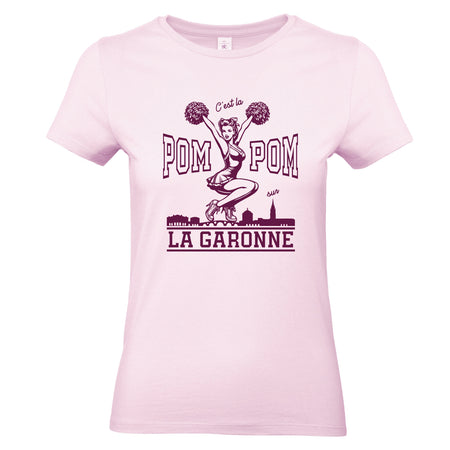 t-shirt pompon sur la Garonne