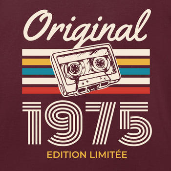 t-shirt anniversaire 1975