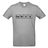 tee-shirt genius tableau périodique des éléments