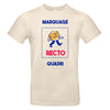 t-shirt coton naturel à personnaliser impression quadri face