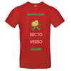 tee shirt rouge à personnaliser avec mes photos