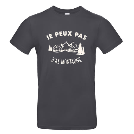t-shirt j'peux pas j'ai montagne