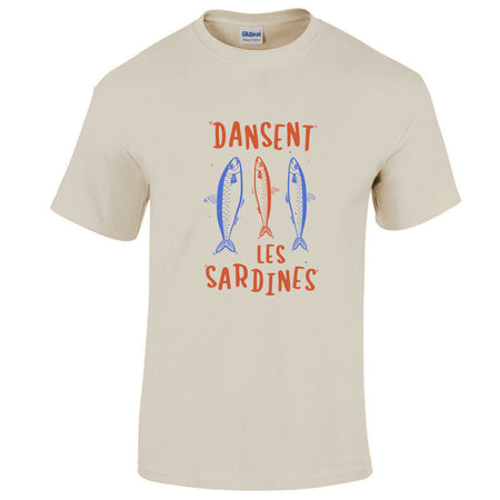 t-shirt dansent les sardines