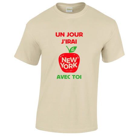Tee shirt j'irai à New York avec toi