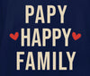 tee-shirt papy happy family