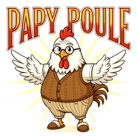 papy poule cadeau