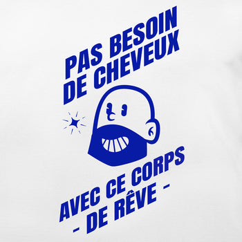 chauve pas besoin de cheveux