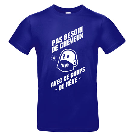 t-shirt pas besoin de cheveux