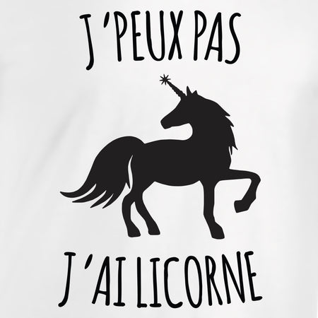 T-shirt PEUX PAS LICORNE