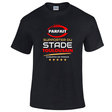t-shirt parfait supporter stade toulousain champion de france