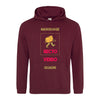 sweat-capuche bordeaux personnalisable en ligne