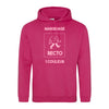 sweat-capuche rose fuchsia à personnaliser avec textes et images