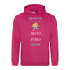 sweat-capuche fuchsia personnalisable en ligne