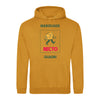 sweat capuche jaune à personnaliser en ligne avec photos ou texte