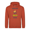 sweat capuche orange à personnaliser en ligne avec photos ou texte