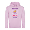 sweat capuche rose clair à personnaliser en ligne avec photos ou texte