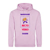 sweat-capuche rose personnalisable en ligne