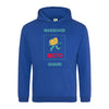sweat capuche bleu roy à personnaliser en ligne avec photos ou texte