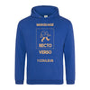 Hoodie bleu roy à personnaliser avec mes documents