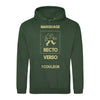 Hoodie vert bouteille à personnaliser avec mes documents