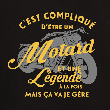 Sweat capuche MOTARD LÉGENDE