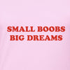 small boobs slogan