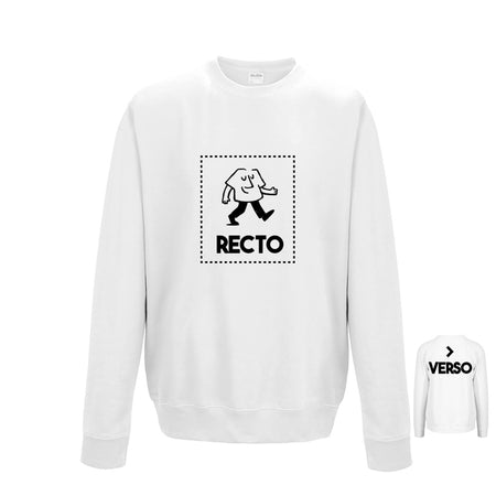 sweat blanc personnalisé avec vos images