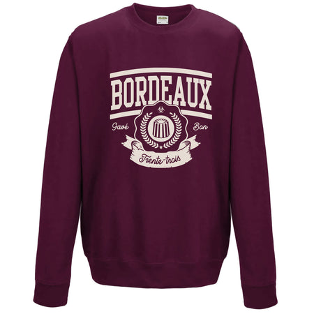 sweat-shirt ville de bordeaux