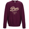 sweat-shirt motif papa