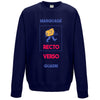 sweat bleu marine à personnaliser en ligne