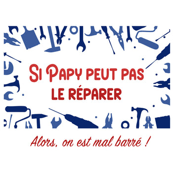 si papy peut pas le réparer on est mal barré