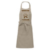 Tablier cuisine beige à personnaliser