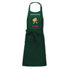 tablier vert sapin personnalisable en ligne avec photos et textes