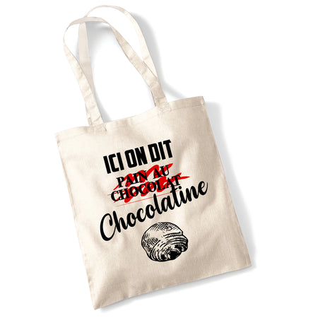 tote bag chocolatine