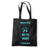 tote-bag noir a personnaliser en ligne