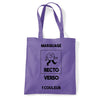 tote-bag violet a personnaliser en ligne