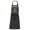 Tablier cuisine gris foncé à personnaliser