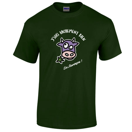 t-shirt je suis bien en Auvergne