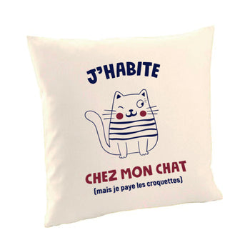 coussin chat