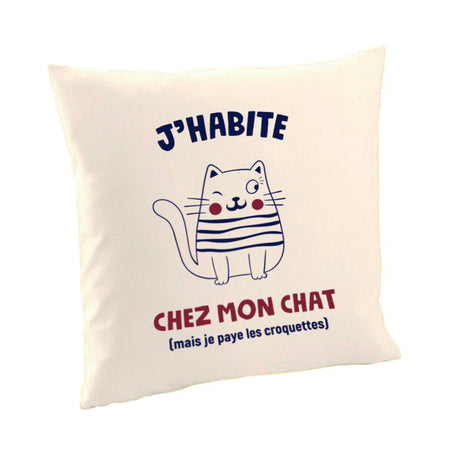 coussin chat