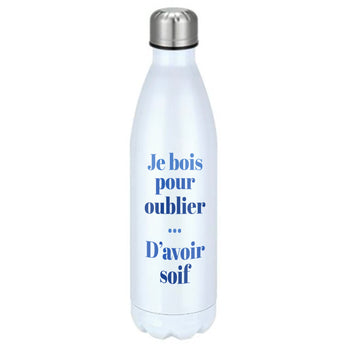 Gourde JE BOIS POUR OUBLIER