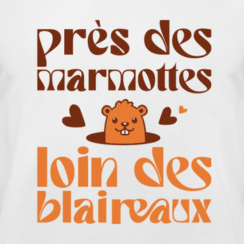 près des marmottes loin des blaireaux
