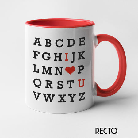 mug I love U