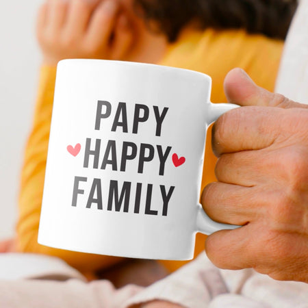 mug papy happy family