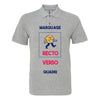 polo gris personnalisable avec photos logos et texte