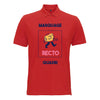 polo personnalisable en ligne rouge