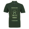 polo vert custom à personnaliser en ligne
