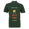 polo vert personnalisable avec photos logos et texte