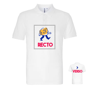 polo personnalisable avec photos logos et texte