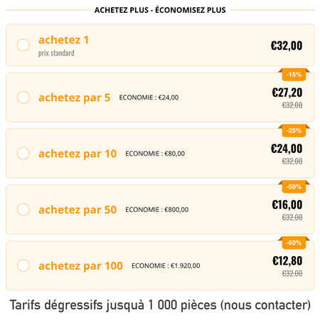 T-shirt enfant impression 2 FACES en QUADRI (toutes couleurs)